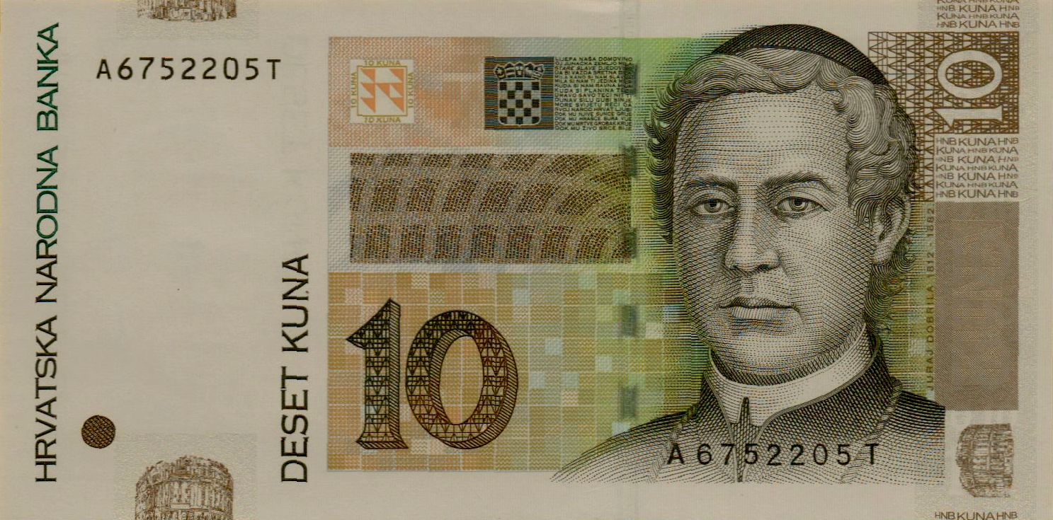 Croatia 10 2012 UNC P-38/b